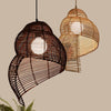 Snail Rattan Pendant Light – Southeast Asia Vintage