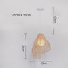 Snail Rattan Pendant Light – Southeast Asia Vintage