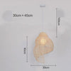 Snail Rattan Pendant Light – Southeast Asia Vintage