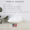 18x18 Pillow Insert – Indoor & Outdoor, Hypoallergenic