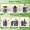 500W Juicer Machine – Wide Mouth Stainless Steel