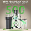 500W Juicer Machine – Wide Mouth Stainless Steel