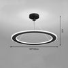 Modern Circular Chandelier – Bedroom & Study