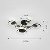 Nordic LED Molecular Ceiling Light – Modern Living Room