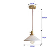Nordic Japanese Porcelain Chandelier – Simple & Creative