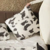 Luxe Faux Fox Fur Throw Pillow – Plush & Cozy