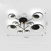 Nordic LED Molecular Ceiling Light – Modern Living Room