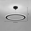 Modern Circular Chandelier – Bedroom & Study
