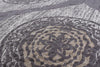 DaDa Bedding Rustic Grey Mosaic Distressed Medallion Reversible Quilted Bedspread Set (SD16299)