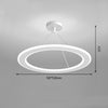 Modern Circular Chandelier – Bedroom & Study