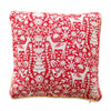 Set of 2 White Deer Christmas Pillow Covers – Festive Décor