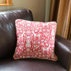 Set of 2 White Deer Christmas Pillow Covers – Festive Décor