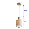 Nordic Japanese Porcelain Chandelier – Simple & Creative