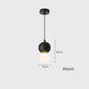 Nordic Cement Terrazzo Chandelier – Modern Small Light