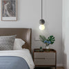 Nordic Cement Terrazzo Chandelier – Modern Small Light