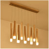 Nordic Wooden Strip Pendant Light – Post-Modern Simplicity