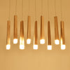 Nordic Wooden Strip Pendant Light – Post-Modern Simplicity