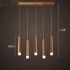 Nordic Wooden Strip Pendant Light – Post-Modern Simplicity
